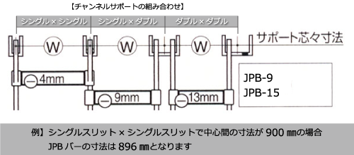 切断実寸法算出図/JPB-9,15
